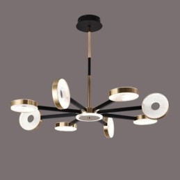 Hanglamp Minimalistische Negen Hoofden Cirkel Plafondlamp