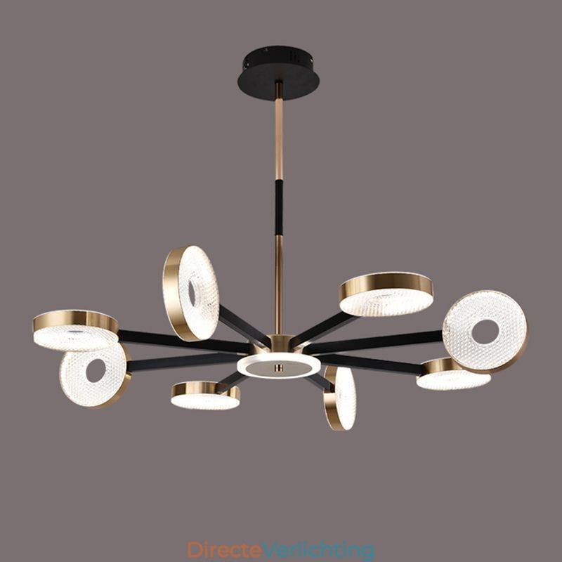Hanglamp Minimalistische Negen Hoofden Cirkel Plafondlamp