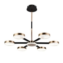 Hanglamp Minimalistische zevenkoppige cirkelvormige plafondlamp