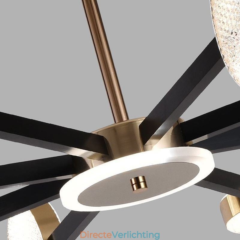 Hanglamp Minimalistische zevenkoppige cirkelvormige plafondlamp