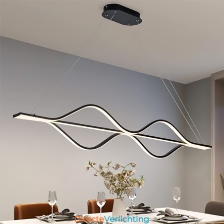 Hanglamp Minimalistisch Licht Wave Plafondlamp Hanglamp Minimalistisch Licht Wave Plafondlamp