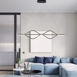 Hanglamp Minimalistisch Licht Wave Plafondlamp