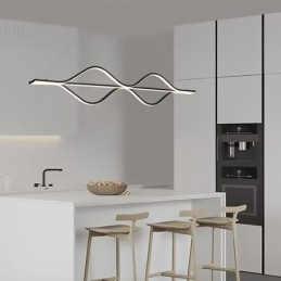 Hanglamp Minimalistisch Licht Wave Plafondlamp