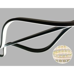 Hanglamp Minimalistisch Licht Wave Plafondlamp