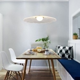 Hanglamp Acryl Bloem Pan Plafondlamp