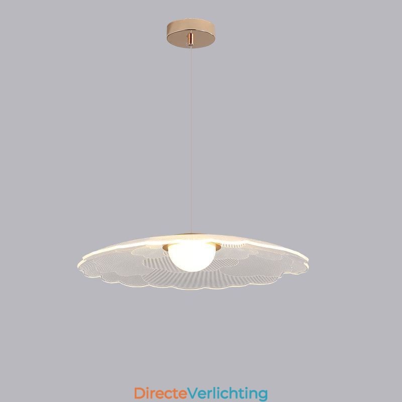 Hanglamp Acryl Bloem Pan Plafondlamp