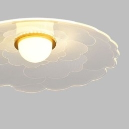 Hanglamp Acryl Bloem Pan Plafondlamp
