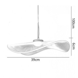 Hanglamp Acryl Lotusblad Plafondlamp