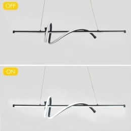 Hanglamp Minimalistische korte wikkelplafondlamp