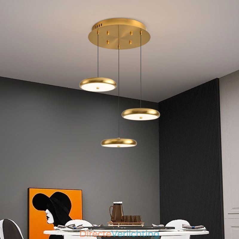Hanglamp Drie Hoofden Ronde Hanglamp