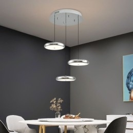 Hanglamp Drie Hoofden Ronde Hanglamp