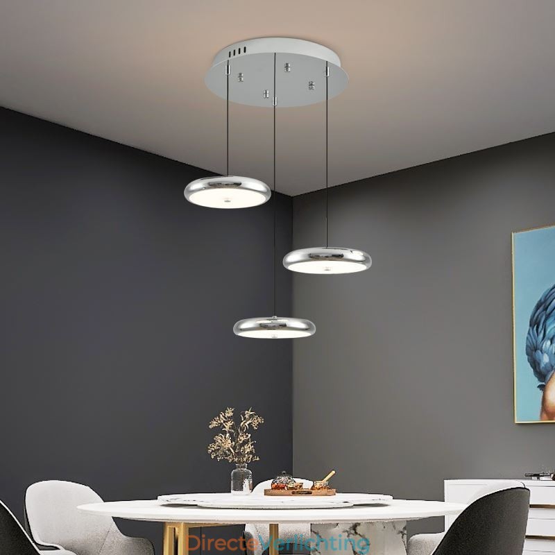 Hanglamp Drie Hoofden Ronde Hanglamp