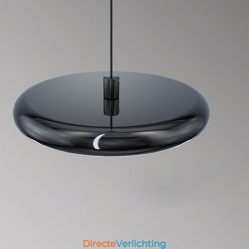Plafondlamp met drie koppen en hanglamp