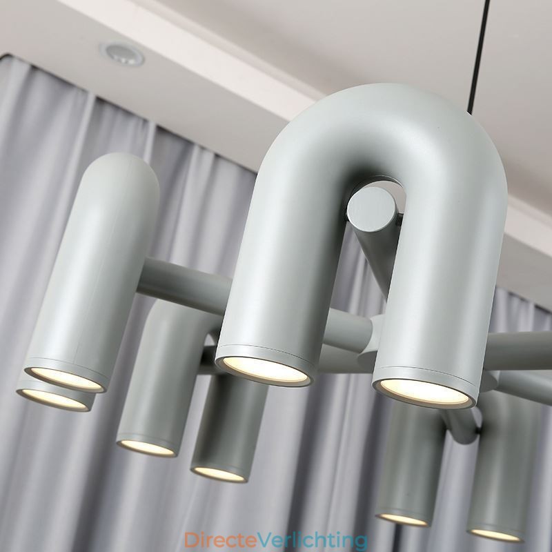 Hanglamp Rond Smeedijzer U-vormig Plafondlamp 90 Draaibare Kap