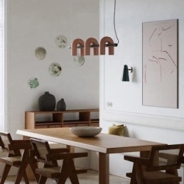 Plafondlamp Smeedijzer U-vormige hanglamp 90 Draaibare kap