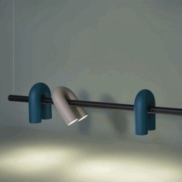 Plafondlamp Smeedijzer U-vormige hanglamp 90 Draaibare kap