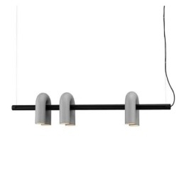 Plafondlamp Smeedijzer U-vormige hanglamp 90 Draaibare kap