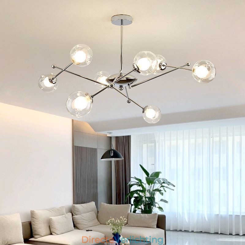 Glazen hanglamp Europese stijl Eenvoudige Magic Beans plafondlamp