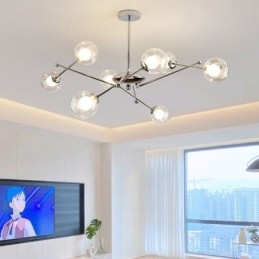 Glazen hanglamp Europese stijl Eenvoudige Magic Beans plafondlamp