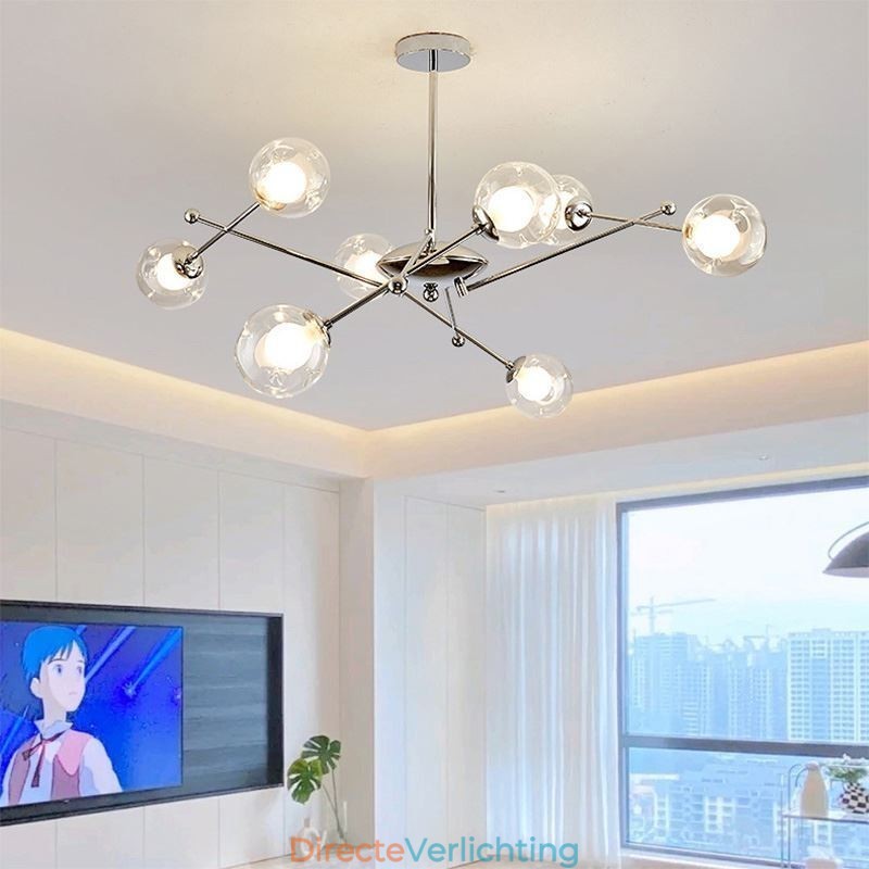 Glazen hanglamp Europese stijl Eenvoudige Magic Beans plafondlamp