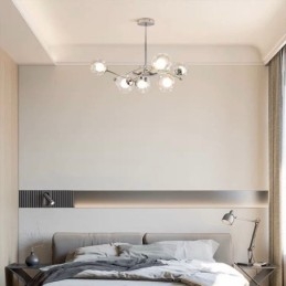 Glazen hanglamp Europese stijl Eenvoudige Magic Beans plafondlamp
