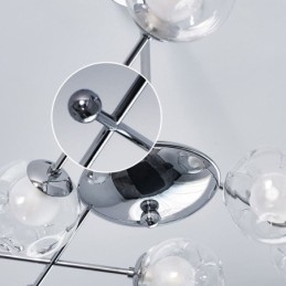Glazen hanglamp Europese stijl Eenvoudige Magic Beans plafondlamp