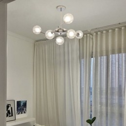 Glazen hanglamp Europese stijl Eenvoudige Magic Beans plafondlamp