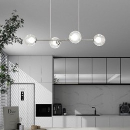 Glazen hanglamp Europese Magic Bean hanglamp 4 lampen