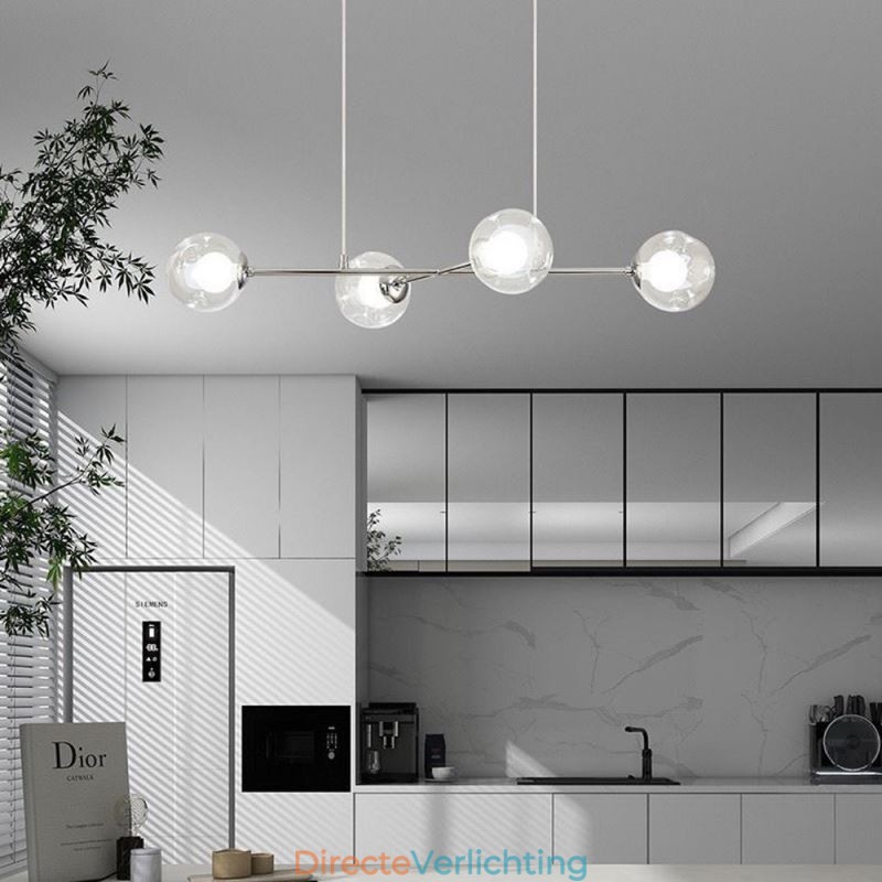 Glazen hanglamp Europese Magic Bean hanglamp 4 lampen