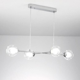 Glazen hanglamp Europese Magic Bean hanglamp 4 lampen