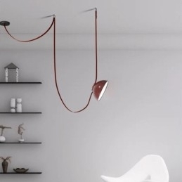 Riem Hanglamp Europese Eenvoudige Wabi Sabi Stijl Riem Plafondlamp