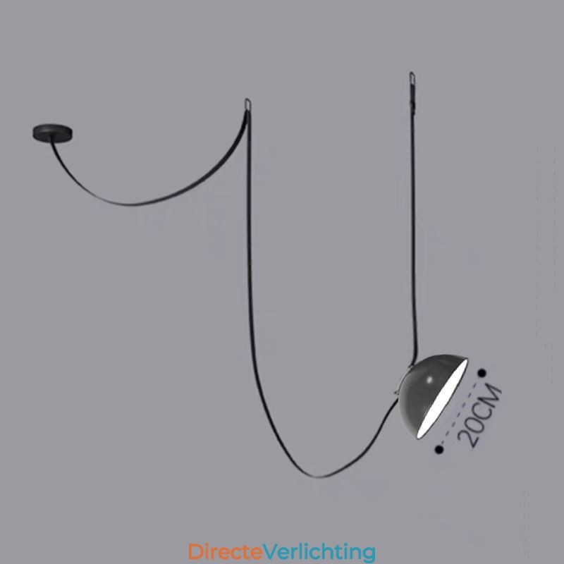 Riem Hanglamp Europese Eenvoudige Wabi Sabi Stijl Riem Plafondlamp