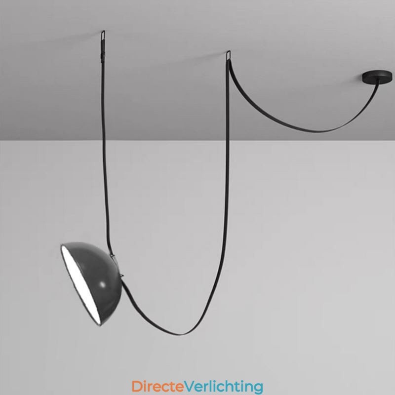 Riem Hanglamp Europese Eenvoudige Wabi Sabi Stijl Riem Plafondlamp
