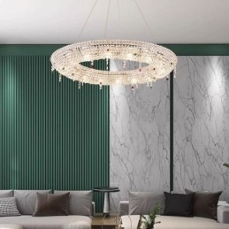 Kristallen hanglamp moderne lamp luxe plafondlamp