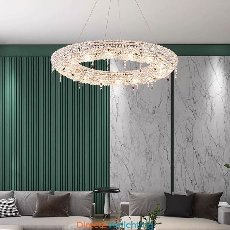 Kristallen hanglamp moderne lamp luxe plafondlamp