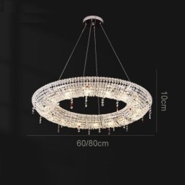 Kristallen hanglamp moderne lamp luxe plafondlamp