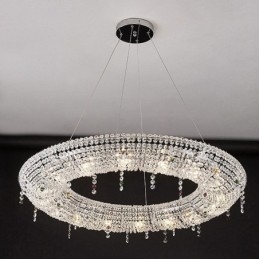 Kristallen hanglamp moderne lamp luxe plafondlamp