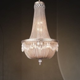 Kwast Hanglamp Retro Amerikaanse Duplex Aluminium Ketting Plafondlamp