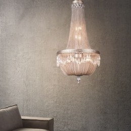Kwast Hanglamp Retro Amerikaanse Duplex Aluminium Ketting Plafondlamp