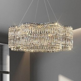 Kristallen plafondlamp moderne eenvoudige decoratie hanglamp