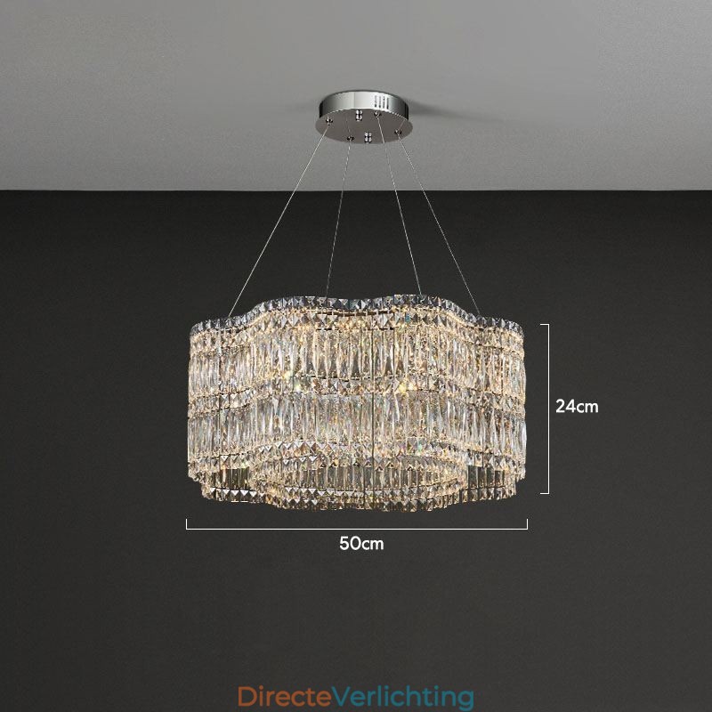 Kristallen plafondlamp moderne eenvoudige decoratie hanglamp