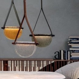 Hanglamp Moderne Minimalistische Riem Glazen Plafondlamp
