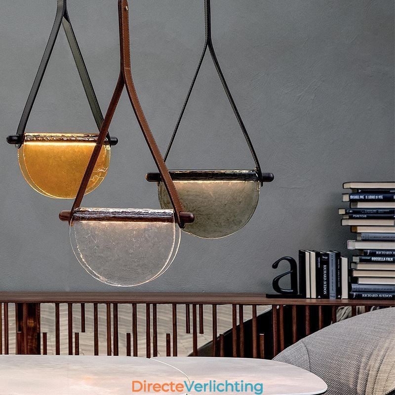 Hanglamp Moderne Minimalistische Riem Glazen Plafondlamp