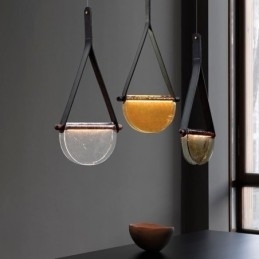 Hanglamp Moderne Minimalistische Riem Glazen Plafondlamp