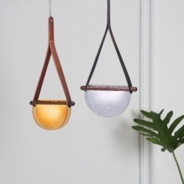 Hanglamp Moderne Minimalistische Riem Glazen Plafondlamp