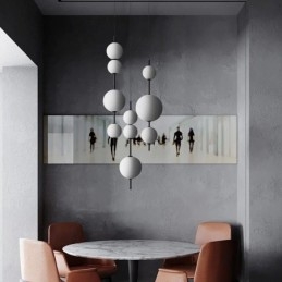 Hanglamp Modern Minimalistisch Magische Bonen Molecuul Plafondlamp