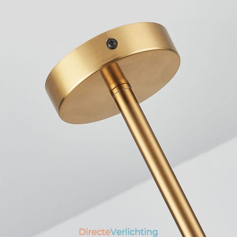 Hanglamp Modern Minimalistisch Smeedijzer Lava Glas Plafondlamp