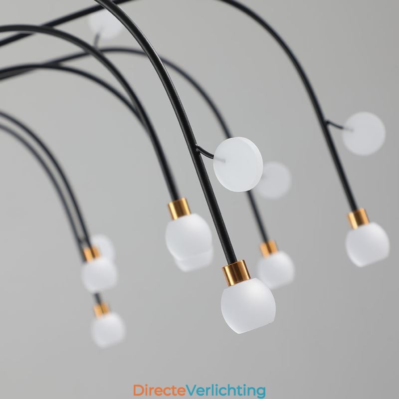 Hanglamp Nordic Creative Natuurlijk Wit Plafondlamp 14 Lampen