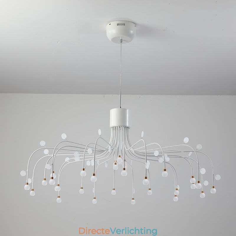 Hanglamp Nordic Creative Natuurlijk Wit Plafondlamp 30 Lampen