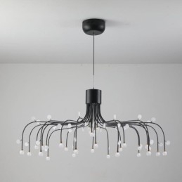Hanglamp Nordic Creative Natuurlijk Wit Plafondlamp 30 Lampen